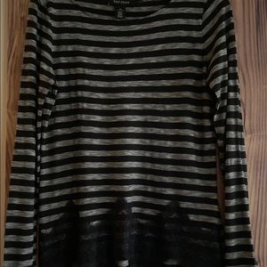 WHBM Stripe top